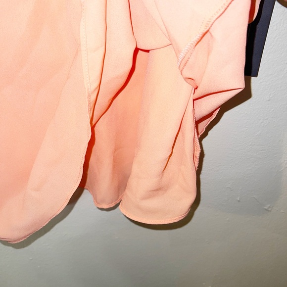 Melrose and market peach lined lace tank top new - Picture 6 of 11